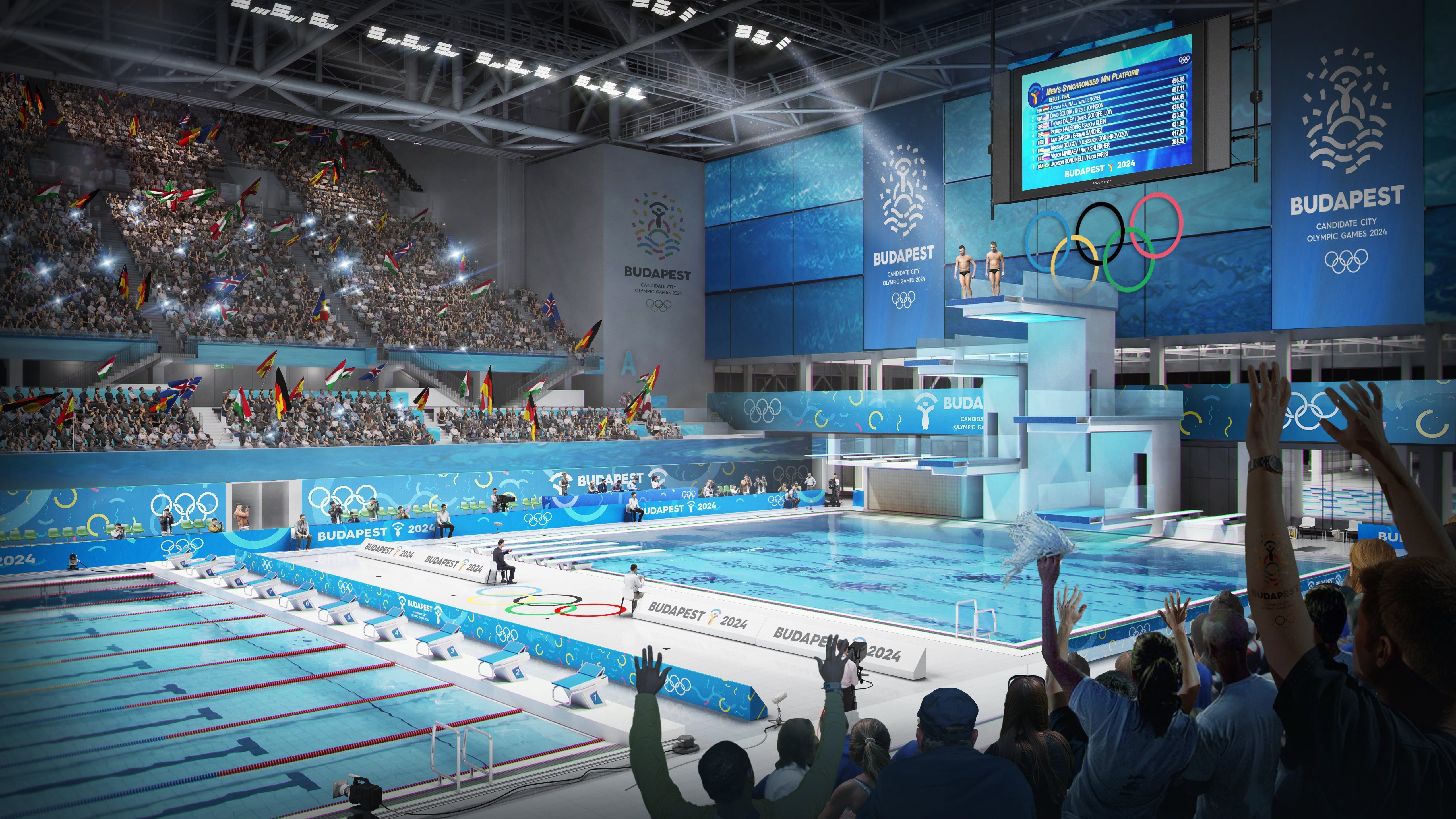 Itt vannak a 2024es budapesti olimpiai helyszínek legfrissebb