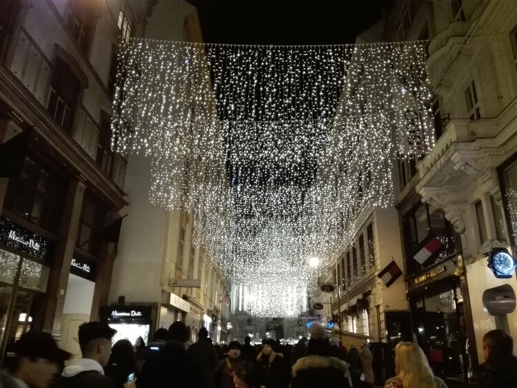 Bulinegyeddé vált Bécs belvárosa szilveszter éjjel 