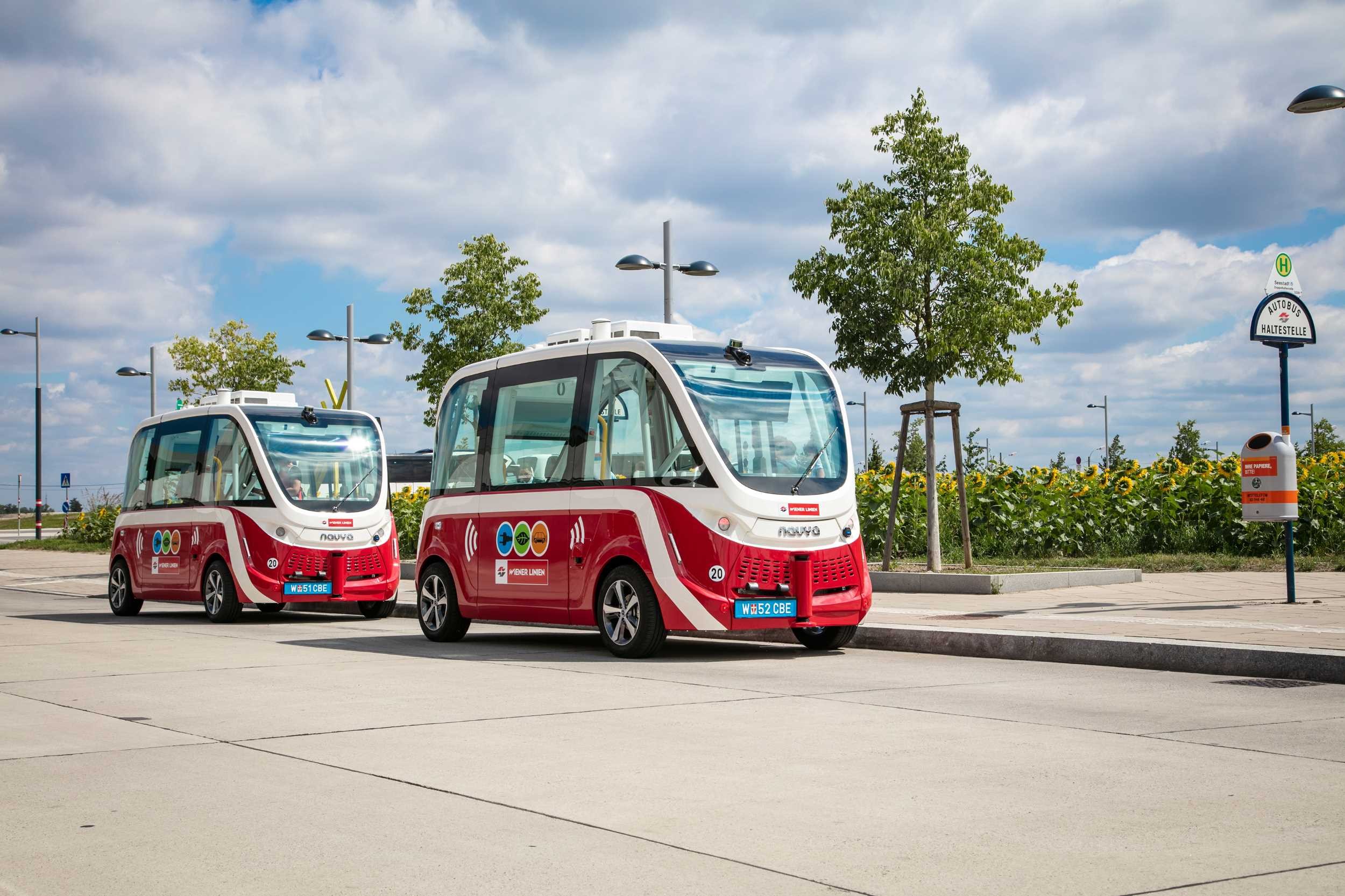 Ilyen önvezető e-buszokon is utazhat Bécsben hamarosan