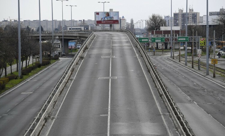 Budapesti város- és életképek  2020. március 24 és 25-én.