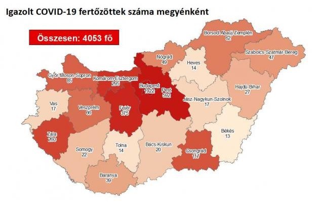 Eddig 555 ember halt meg a koronavírus fertőzéssel összefüggésben Magyarországon