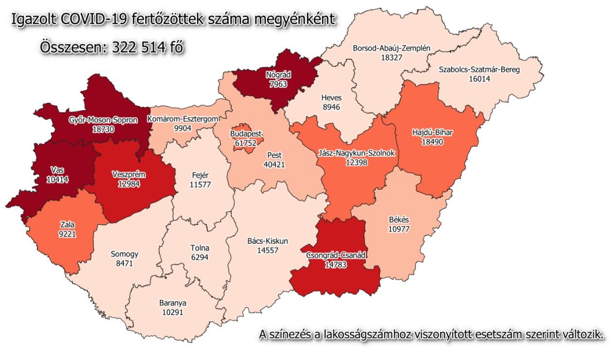 Koronavírus - Itt vannak a magyar adatok az év utolsó napján