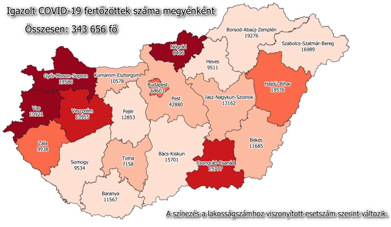 Koronavírus - Csökkenőben a halálozási szám Magyarországon