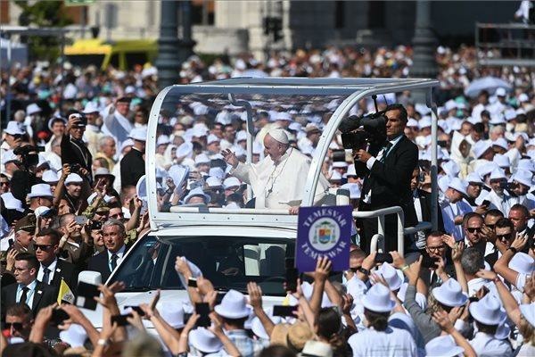 Ferenc pápa zsidók és keresztények egységét szorgalmazta Budapesten