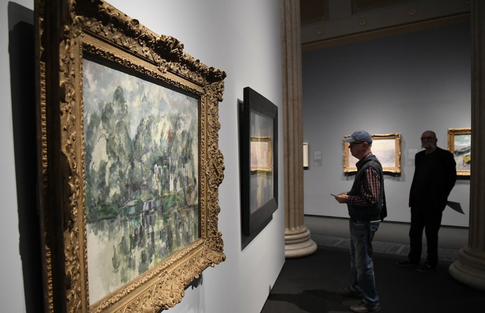 Péntektől látható a Szépművészeti Múzeum Cezanne-kiállítása