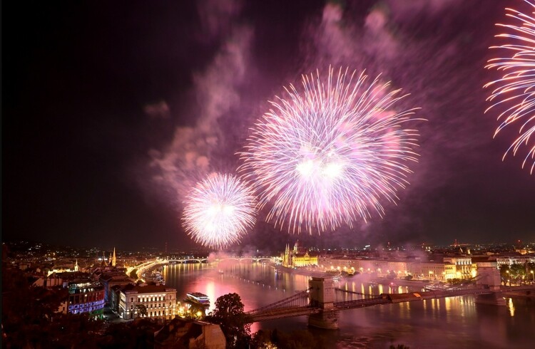 Augusztus 20. - Tűzijáték Budapesten