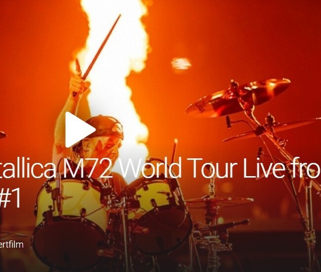 Los conciertos americanos de Metallica también se retransmiten en los cines de Budapest