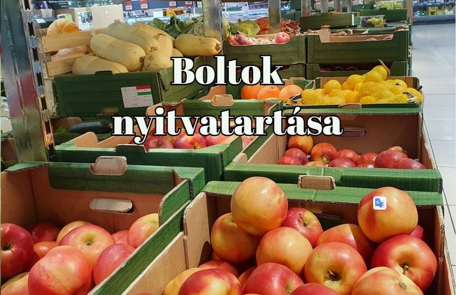 Augusztus 20. 2025 – változik a boltok nyitvatartása, itt tud majd vásárolni