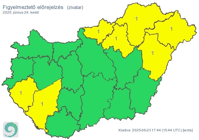 időjárás-figyelmeztetés