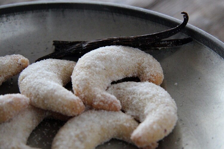 Hókifli, Vaníliás kifli vagy Diós kifli