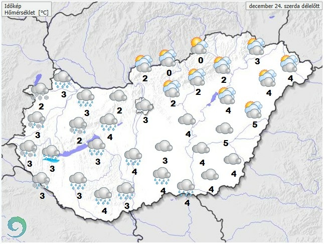 Friss időjárás-előrejelzés Vince napjára
