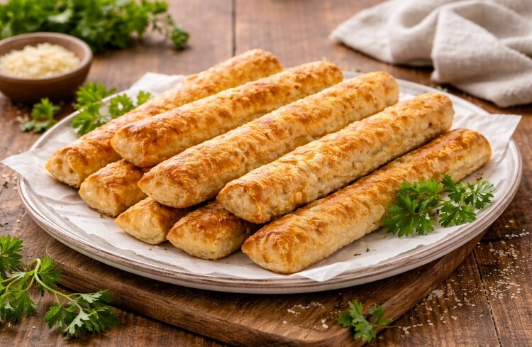 Ropogós sajtos rúd