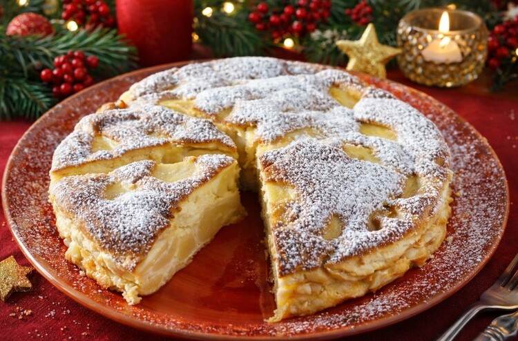 Ünnepi almás pite torta