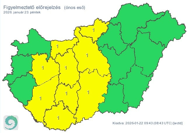 Időjárás-előrejelzés péntek
