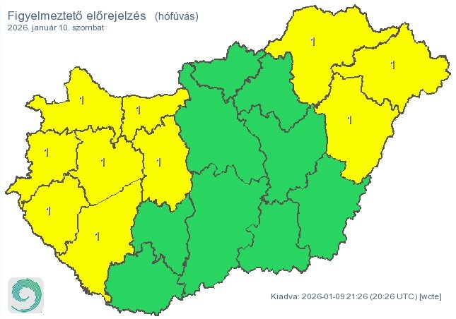 Időjárás-előrejelzés szombat 