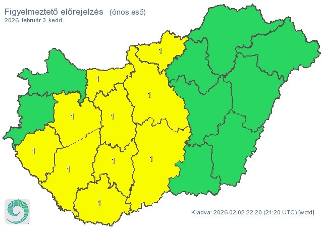 Időjárás-előrejelzés kedd