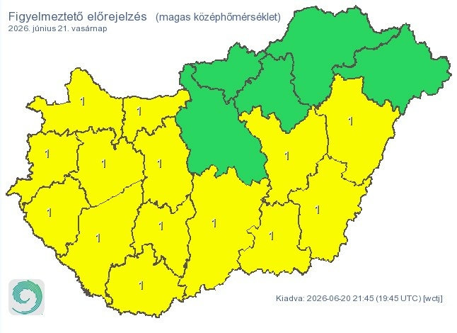 Időjárás-vasárnap-figyelmeztetés