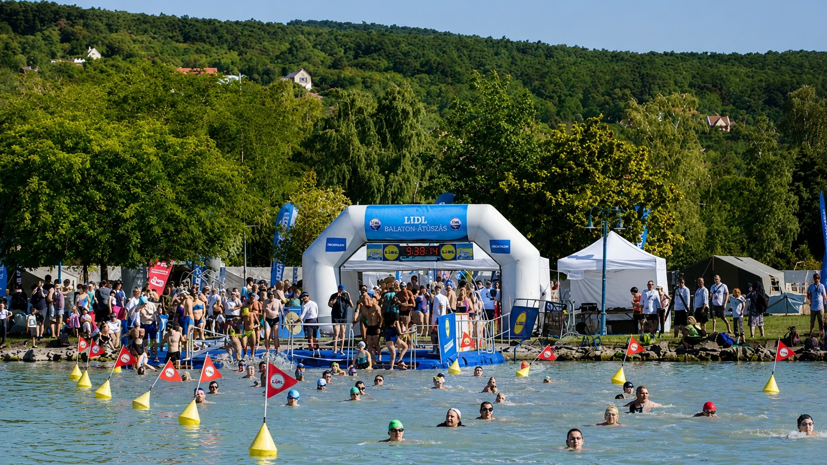 Balaton-átúszás 2026: szombaton rajtol a 44. Lidl Balaton-átúszás