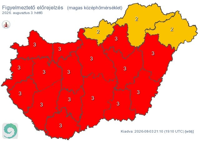 Időjárás-előrejelzés kedd délelőttre