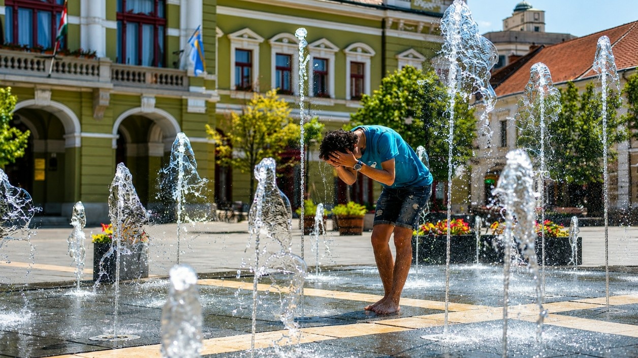 Visszatér a kánikula: vasárnap már 37 fok is lehet