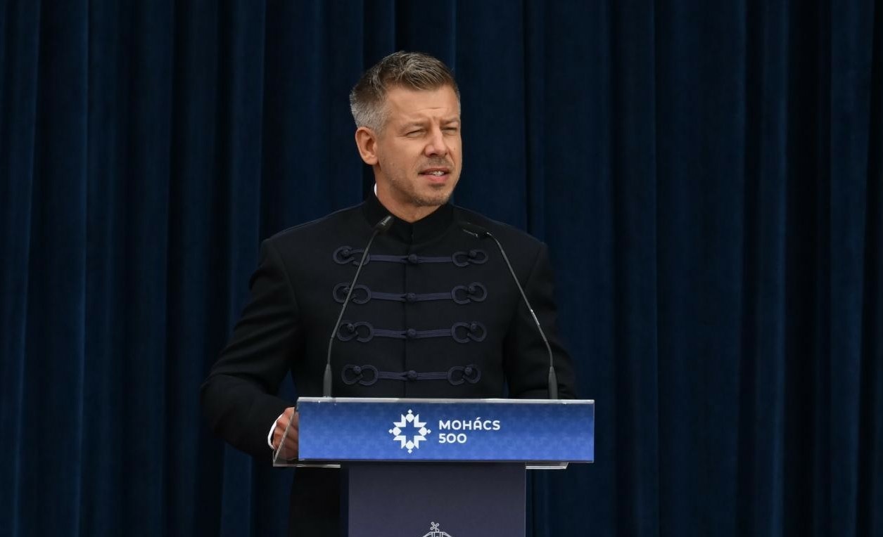 Magyar Péter a mohácsi csata 500. évfordulóján az összefogásról beszélt