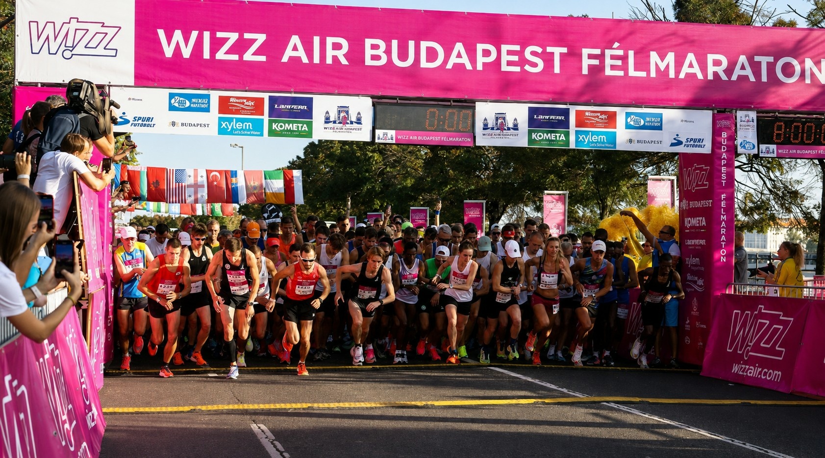 Rekordot dönt a Budapest Félmaraton: több mint 24 ezren futnak vasárnap
