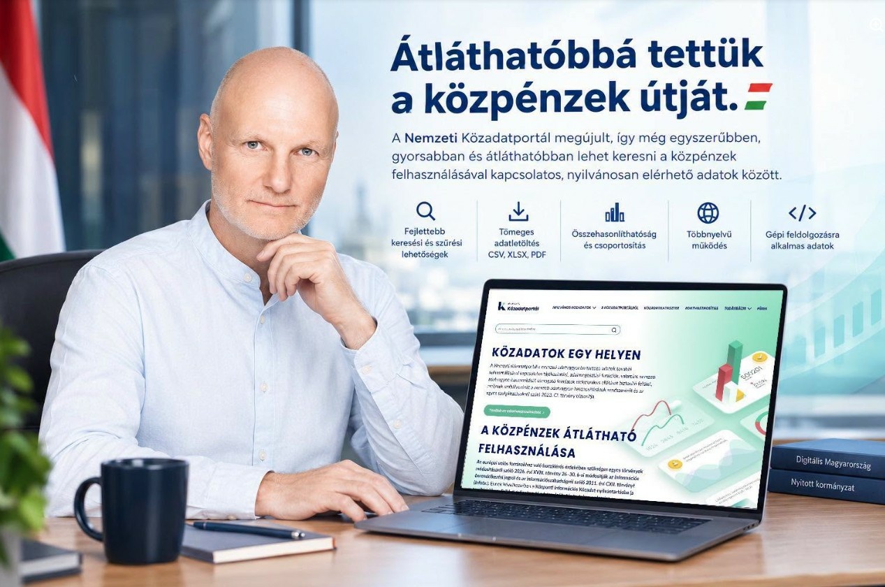 Bárki megnézheti, mire és kinek költi az állam a közpénzeket