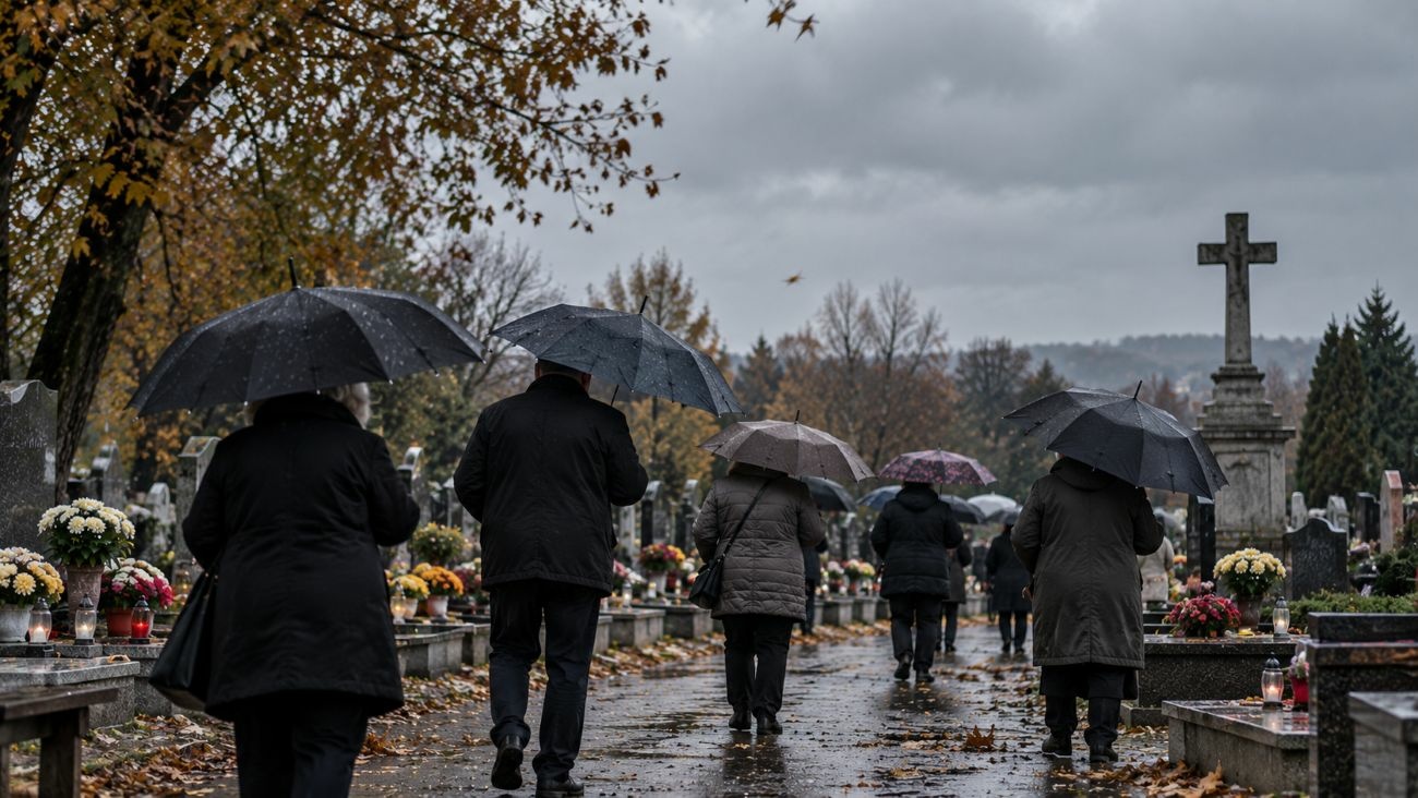 Mindenszentek időjárása: mutatjuk, hol zavarhatja meg eső a temetőlátogatást