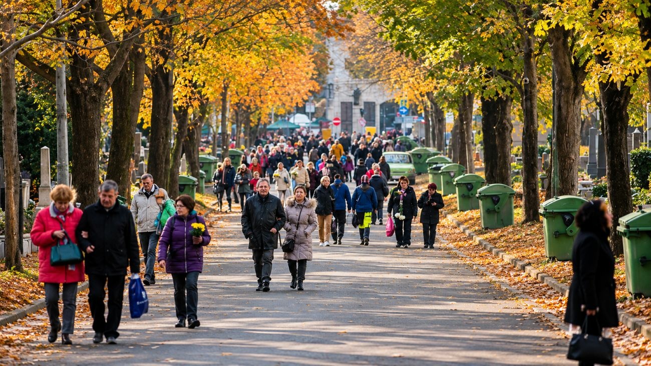 Halottak napja és mindenszentek: itt lesznek lezárások és parkolási korlátozások Budapesten