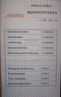 Ipkovich Gy&ouml;rgy f&eacute;l&eacute;vi bizony&iacute;tv&aacute;nya