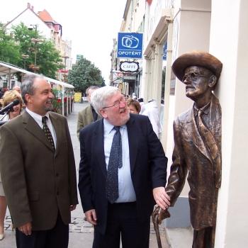 James Joyce-szobor Szombathelyen
