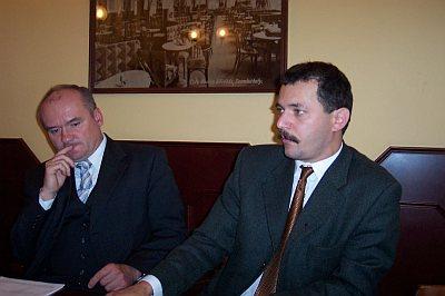Hende Csaba és Sági József Hende Csaba és Sági József