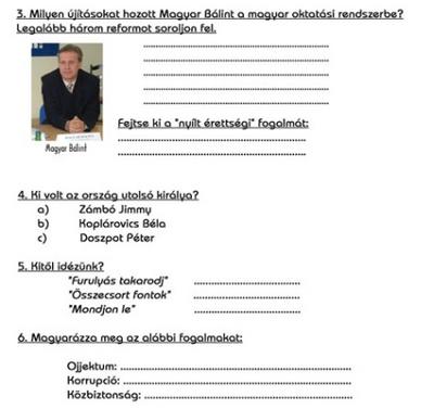 Történelem érettségi