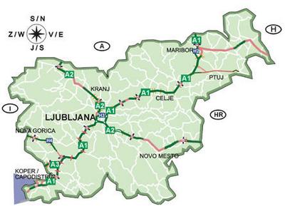 Aut&oacute;p&aacute;ly&aacute;k Szlov&eacute;ni&aacute;ban