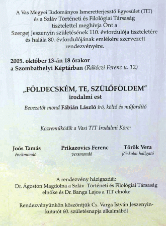 Jeszenyin