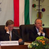 Schüssel és Medgyessy Szombathelyen