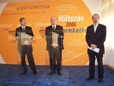 Szájer József, Hende Csaba, Puskás Tivadar