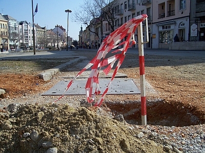 Most ilyen a Fő tér Szombathely Fő tér