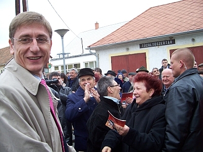 Gyurcsány és Kuncze Vas megyében