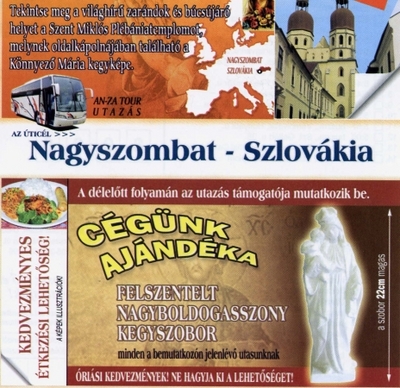 Felszentelt nagyboldogasszony kegyszobor