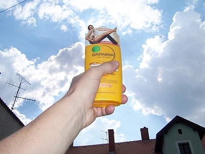 Palackba zárt napsütés