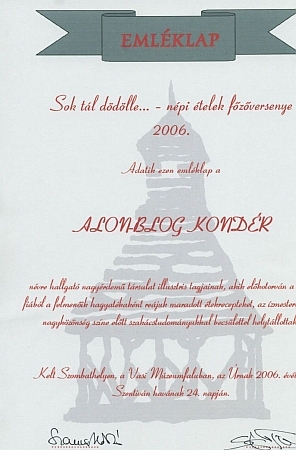 Dödöllefőző verseny