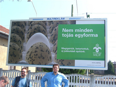 Plakátkampánnyal indít az MDF