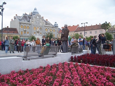 Tüntetés Szombathelyen