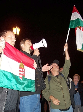 Tüntetés Szombathelyen