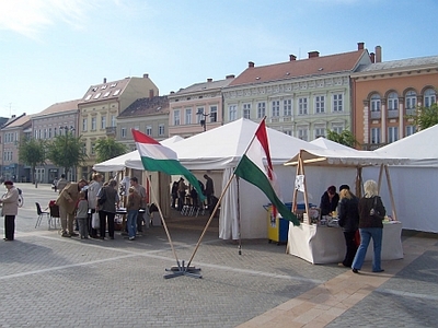 56-os ünnepségek a Fő téren