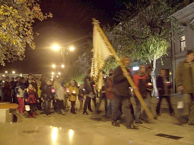 Lampionos felvonulás
