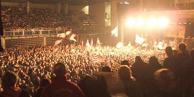 Rockkoncert a Savaria Arénában – Sokan voltak