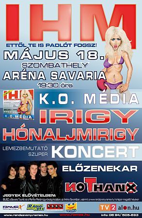 rigy Hónaljmirigy-koncer