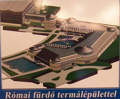 A Vasivíz által korábban elképzelt fejlesztés A szombathelyi római fürdővel kapcsolatos elképzelések